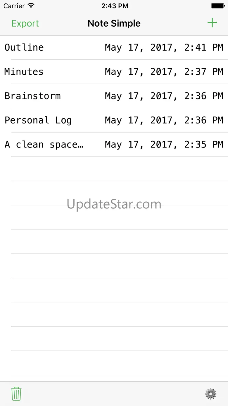 Note Simple 0.2.4