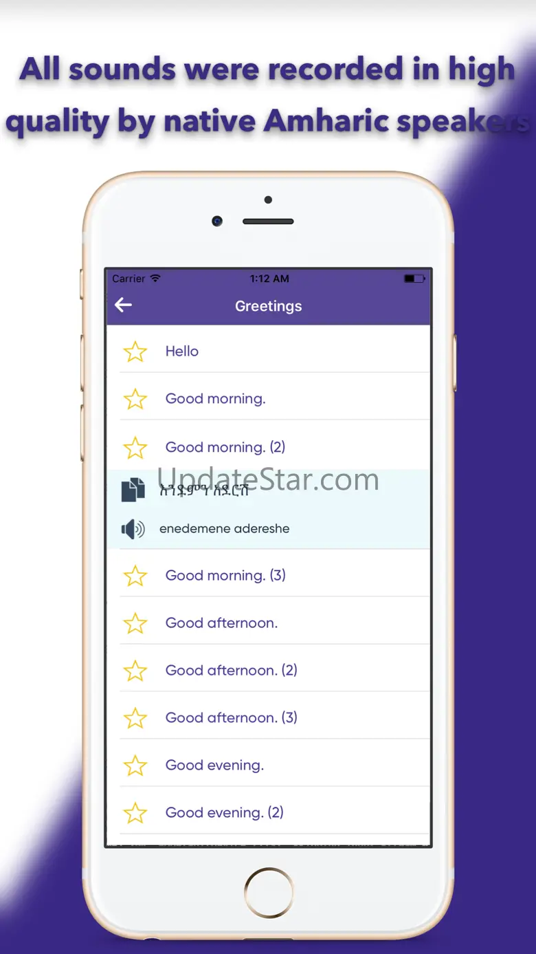 SPEAK AMHARIC: Phrases & Words 1.2.1