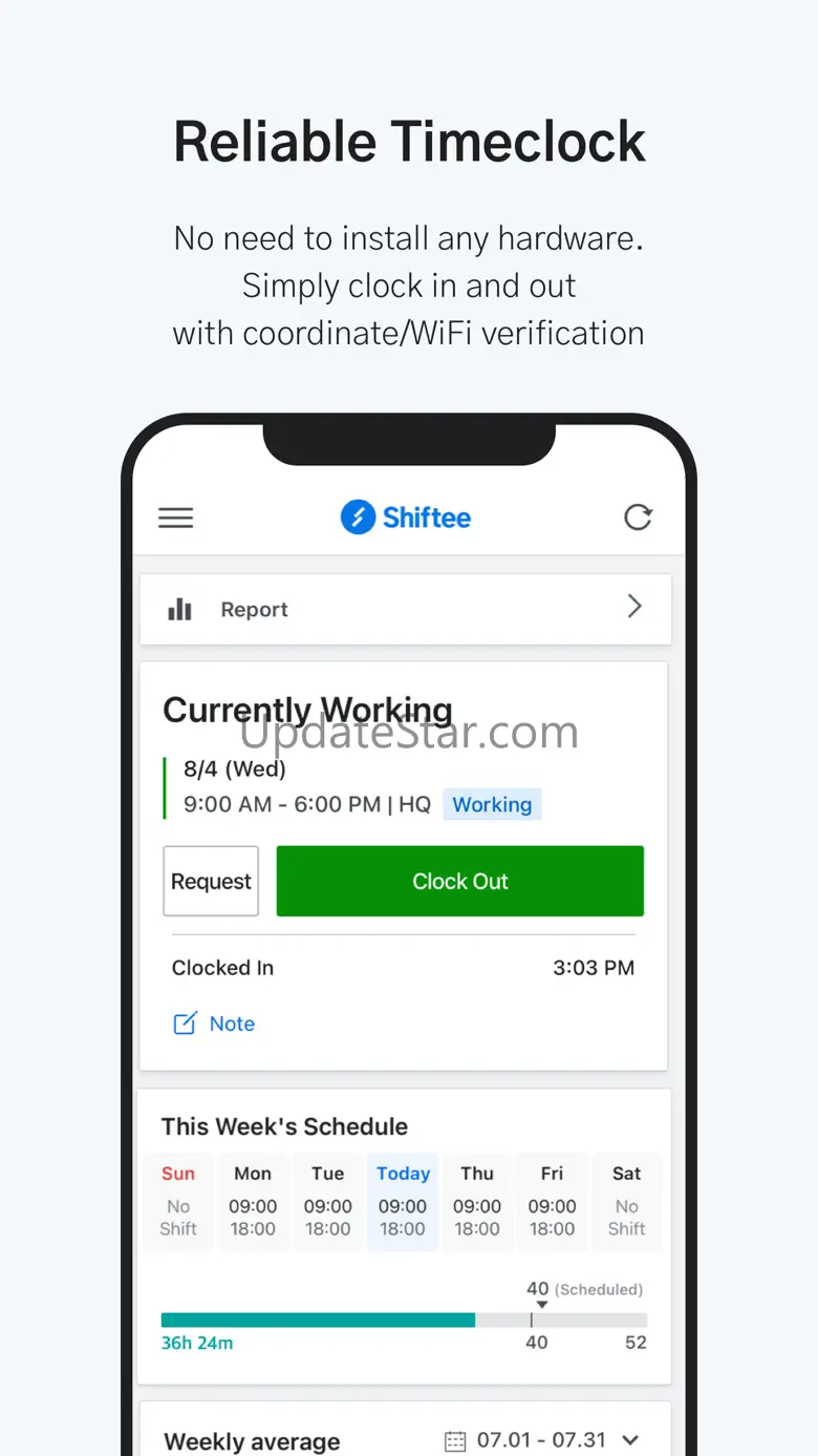 Shiftee - Schedule & Timeclock 1.2.340