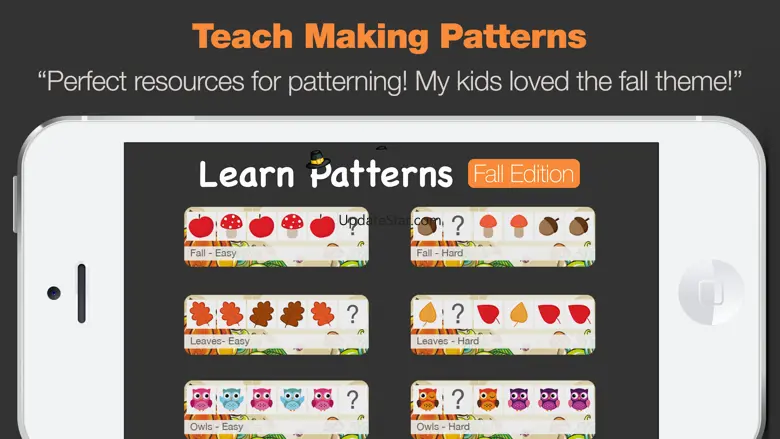 Learn Patterns - Fall Patterning App 1.0