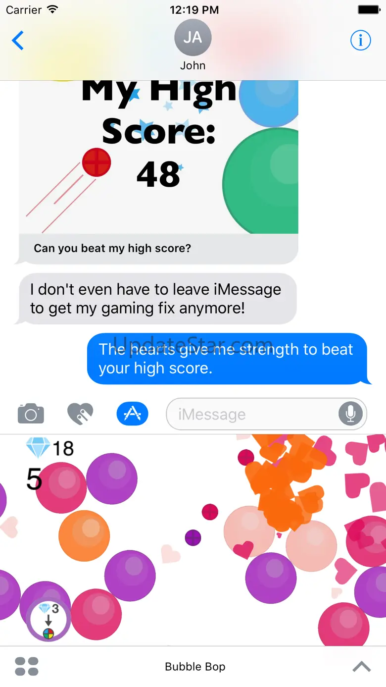 Bubble Bop - Arcade Game for iMessage 1.02