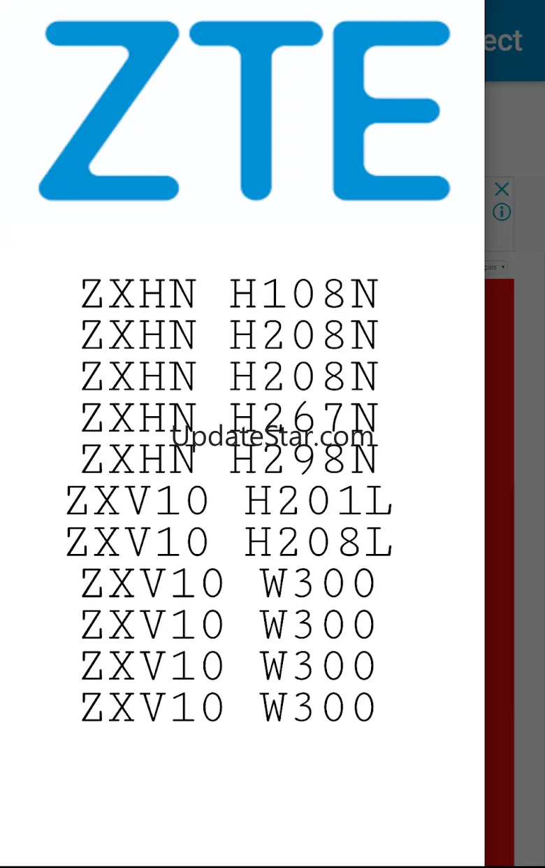 ZTE routers setup and connect 1.0
