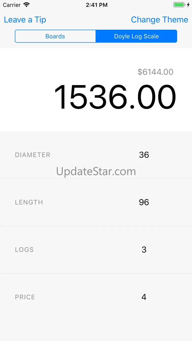 Board Feet Calc 1.05