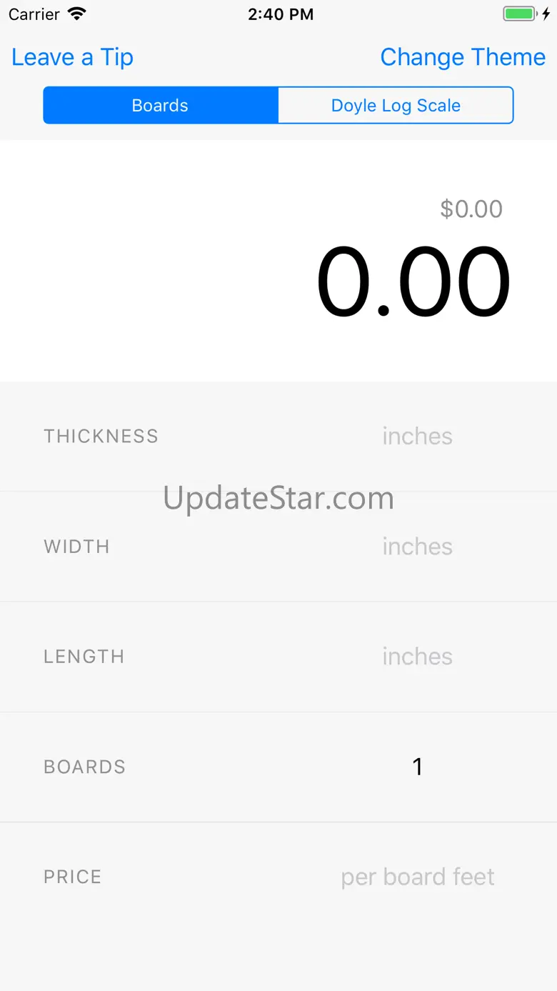 Board Feet Calc 1.05