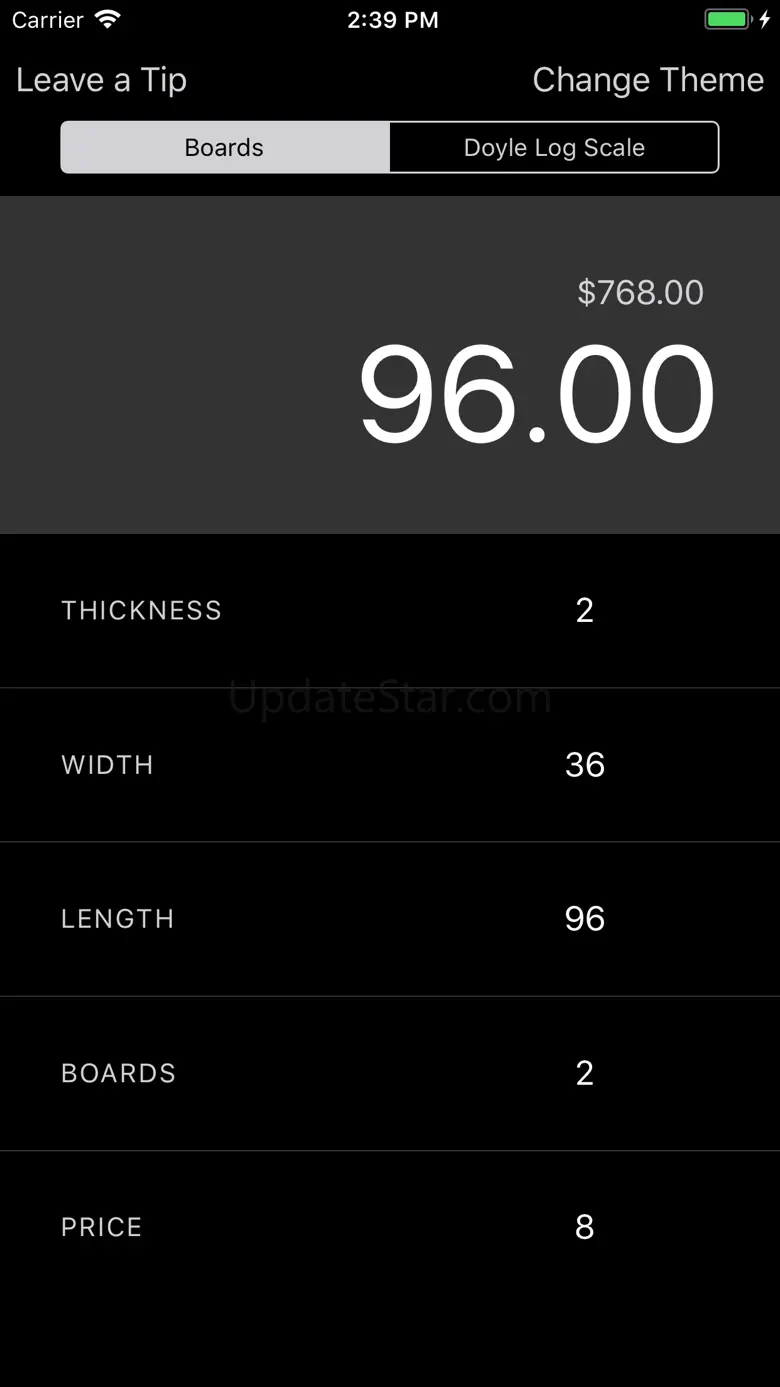 Board Feet Calc 1.05