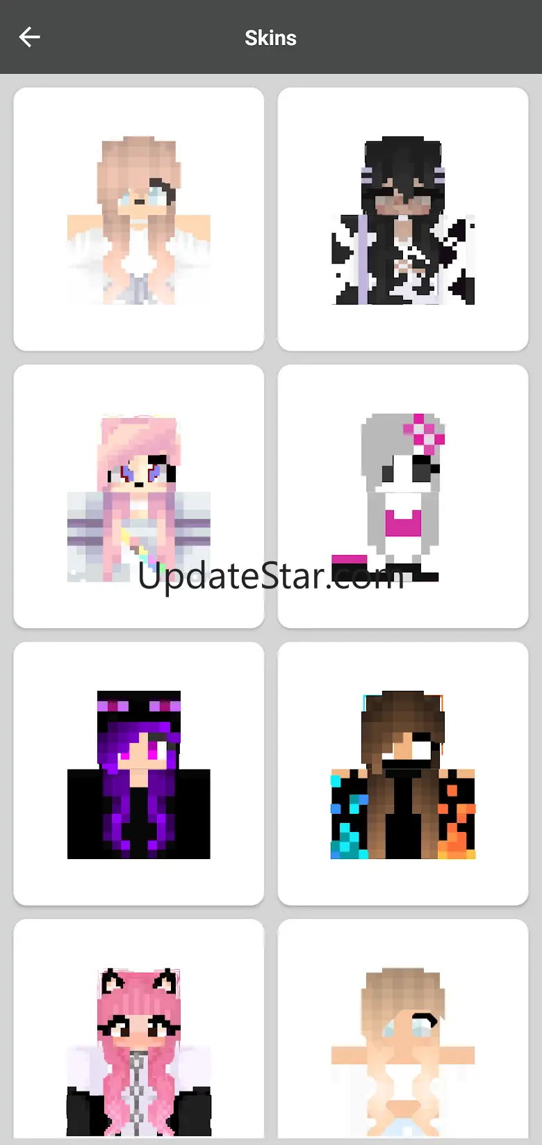 Girls Skins for Minecraft PE 6.0.2