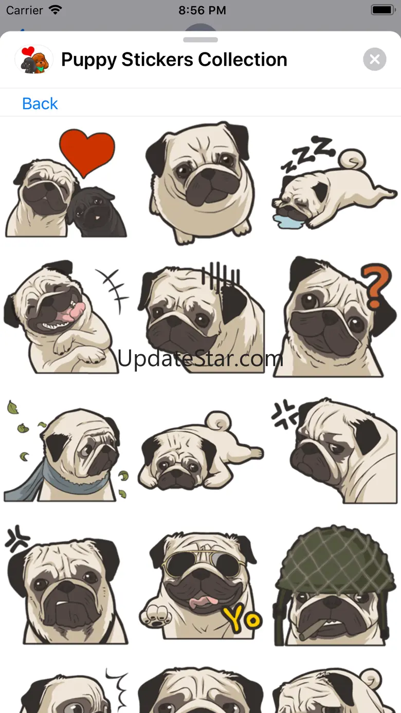 Puppy Stickers Collection 1