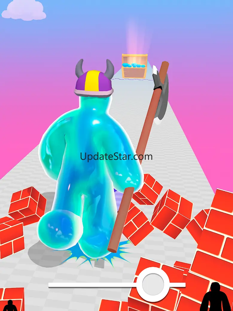 Blob Man Run: Fun Race 3D