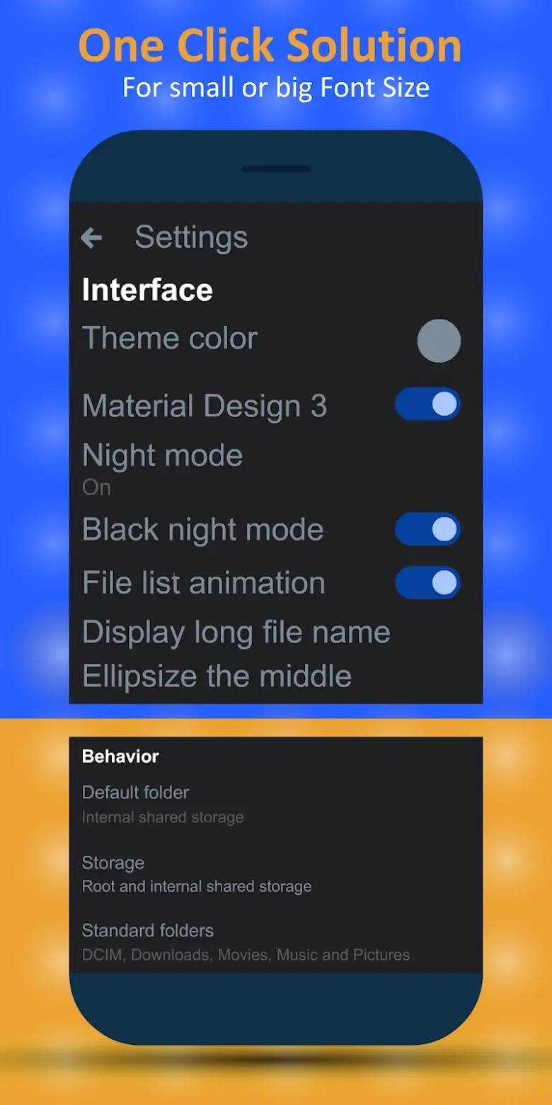 Change Font Size 1.6.4