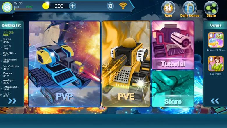 Tank In War 3D 1.9