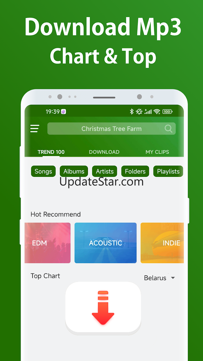 TubidyHD Mp3 Music Downloader red1.0.4