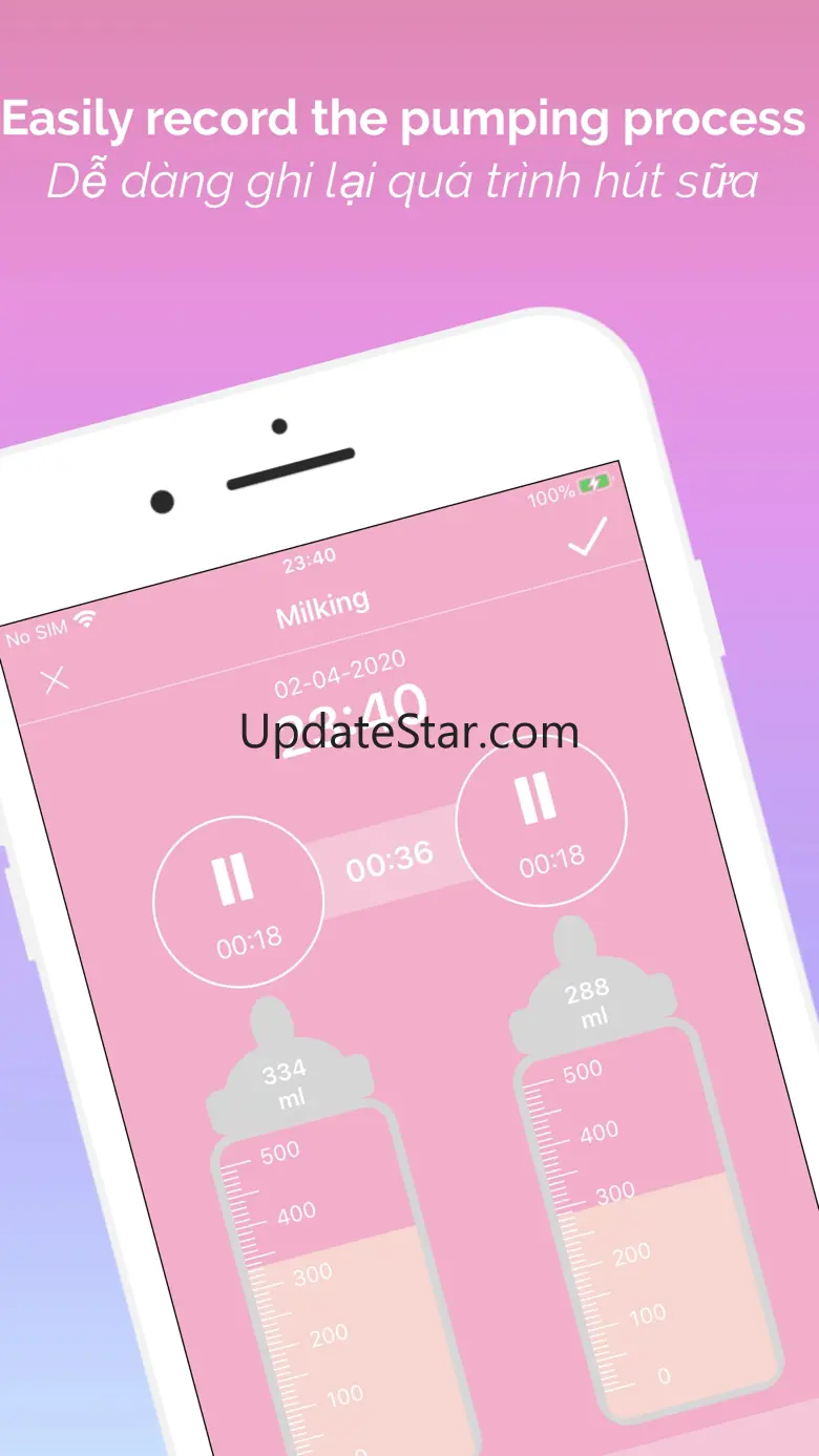 Baby Diary pumping 2.1.6