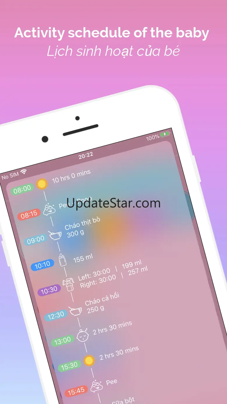 Baby Diary pumping 2.1.6