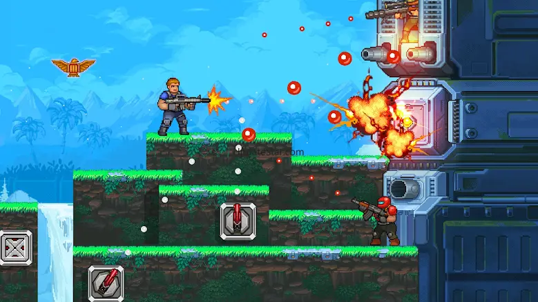 Gun Force Side-scrolling Game 2.16