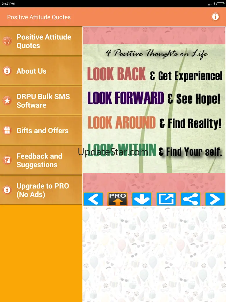 Positive Thinking Status Pics 3.0