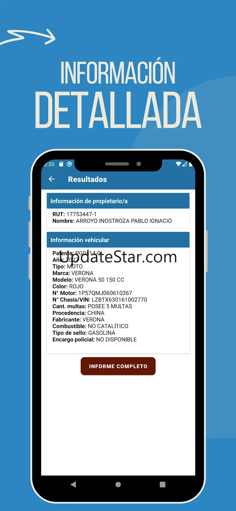 Buscar Patentes Chile 3.3.2