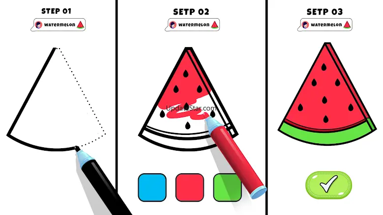 Color Page Drawing Games