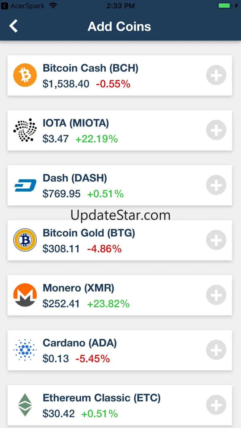 Crypto Watcher 1.15