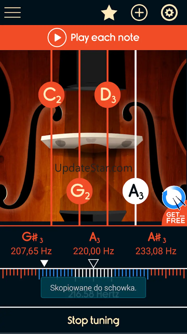 Master Violoncello Tuner 3.10.4