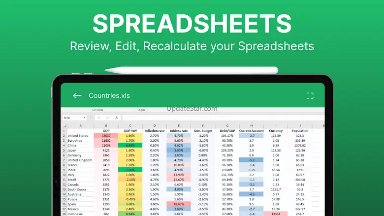 XLSX Reader: XLS Viewer Editor A1 XLS-1.6.0