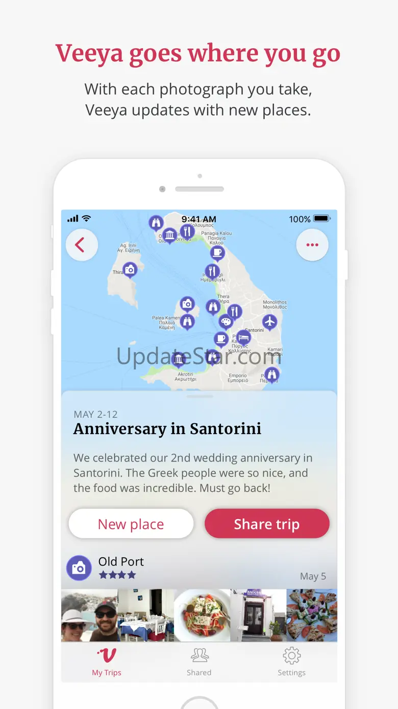Veeya - Trip Planning+Sharing 2.2