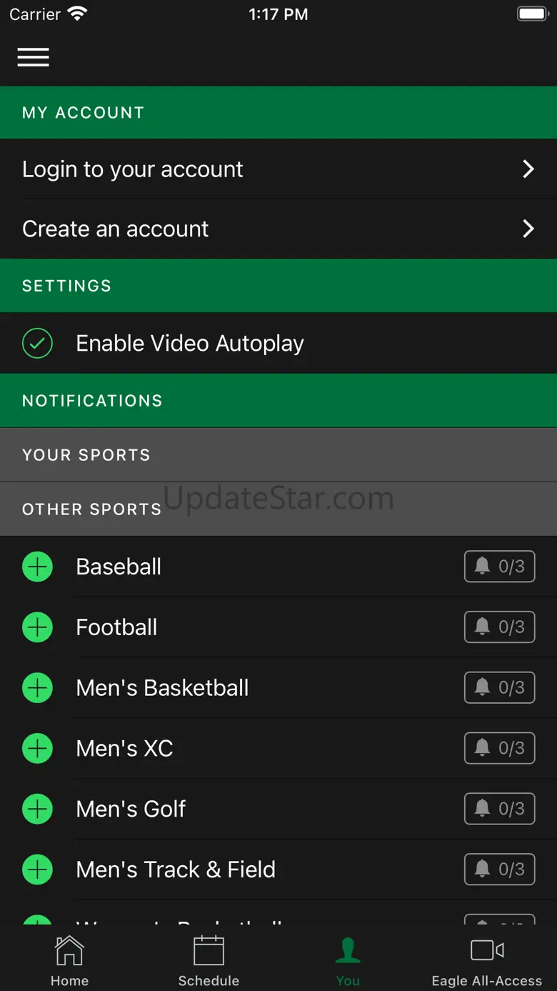 EMU Athletics 1.0.3