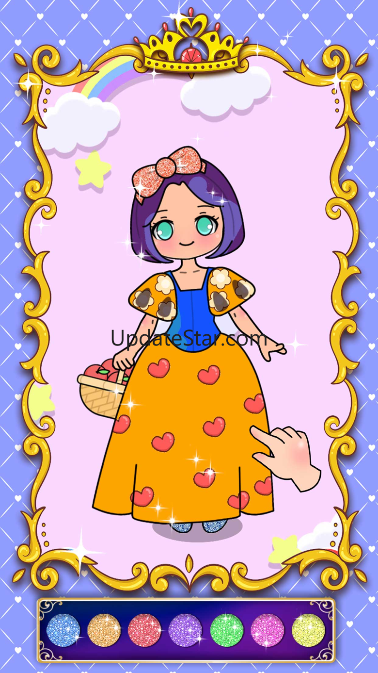 Princess coloring book drawing 1.6.1