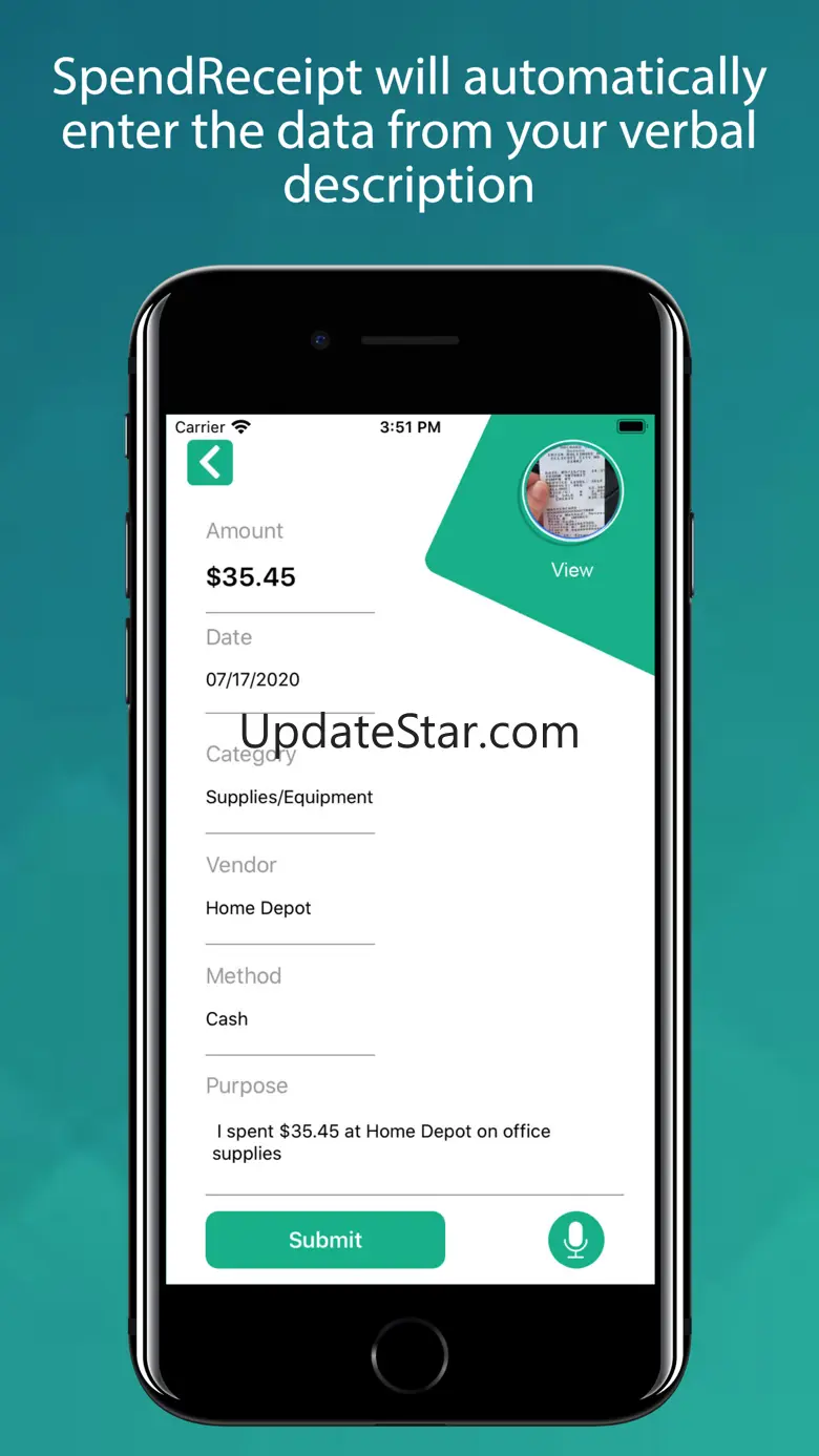 SpendReceipt: Expense, Mileage 1.1.0