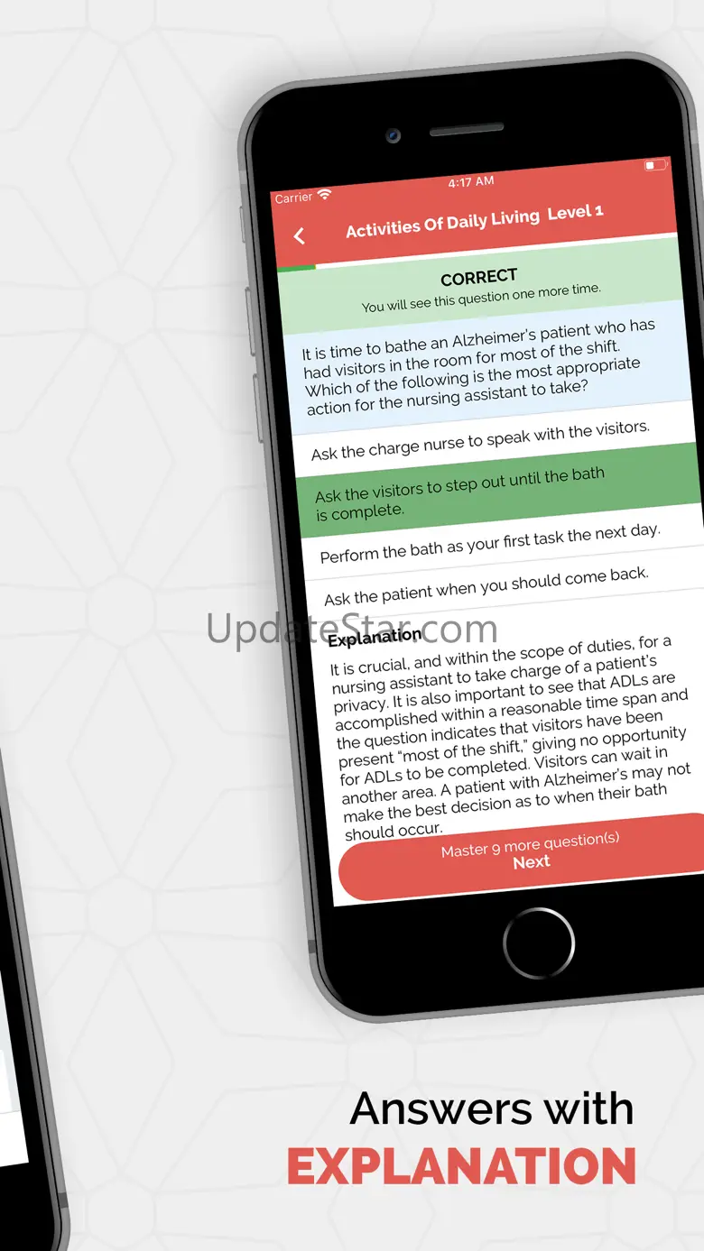 CNA Practice Test Master 1.2