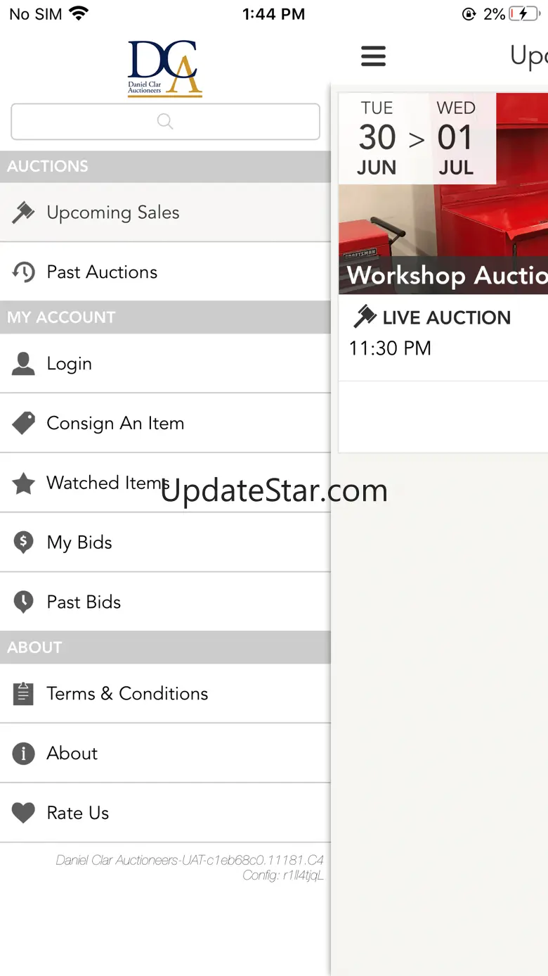 Daniel Clar Auctioneers 1.0.4
