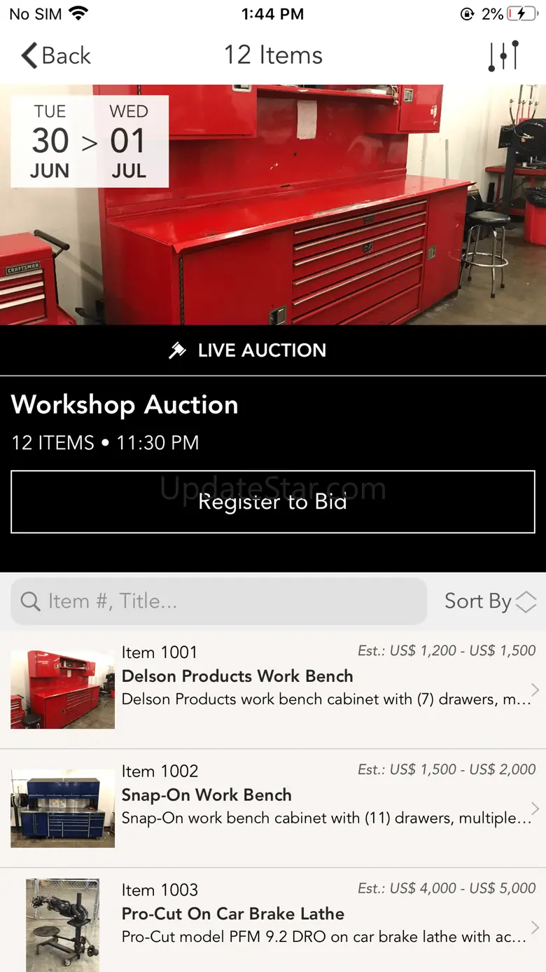 Daniel Clar Auctioneers 1.0.4