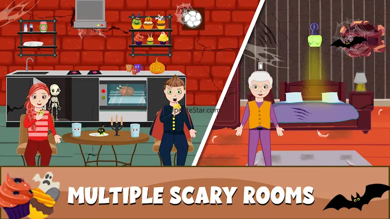 Pretend My Granny Horror Town 1.2