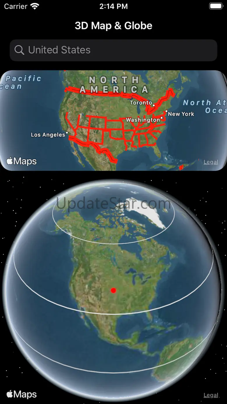 3D Map & Globe 2.0
