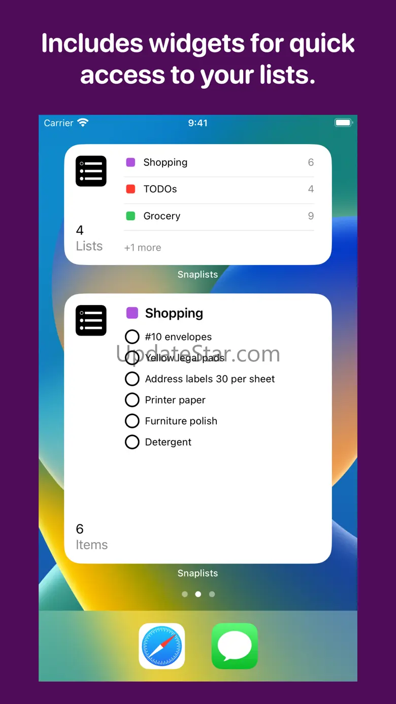 Snaplists: Simple Lists App 2024.2