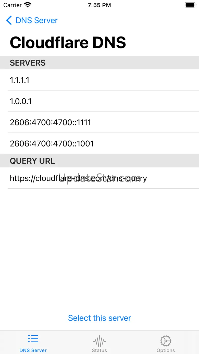 DNS Configurator 1.0.1