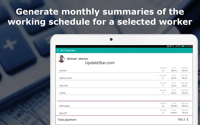 Work time tracking - Worker 24 2.1.6