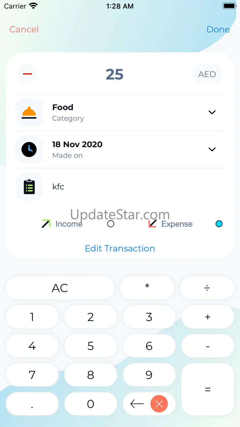 iTrack Money & Cheques Tracker 1.7