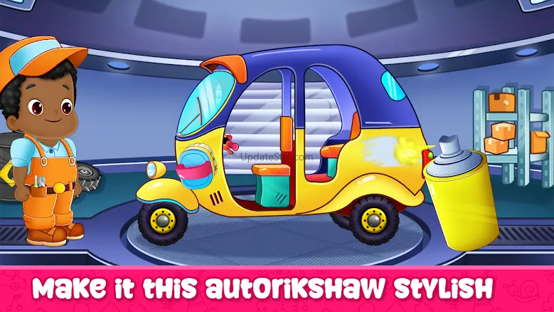 car wash and repair salon