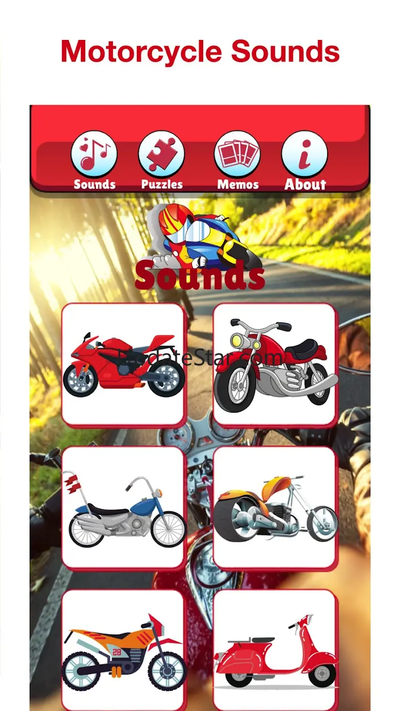 Motorcycle Game For Kids: Bike 1.03