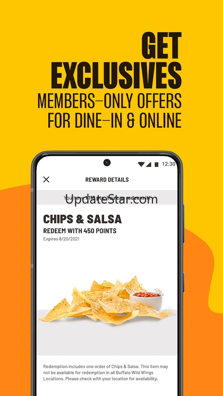 Buffalo Wild Wings Ordering 7.38.2