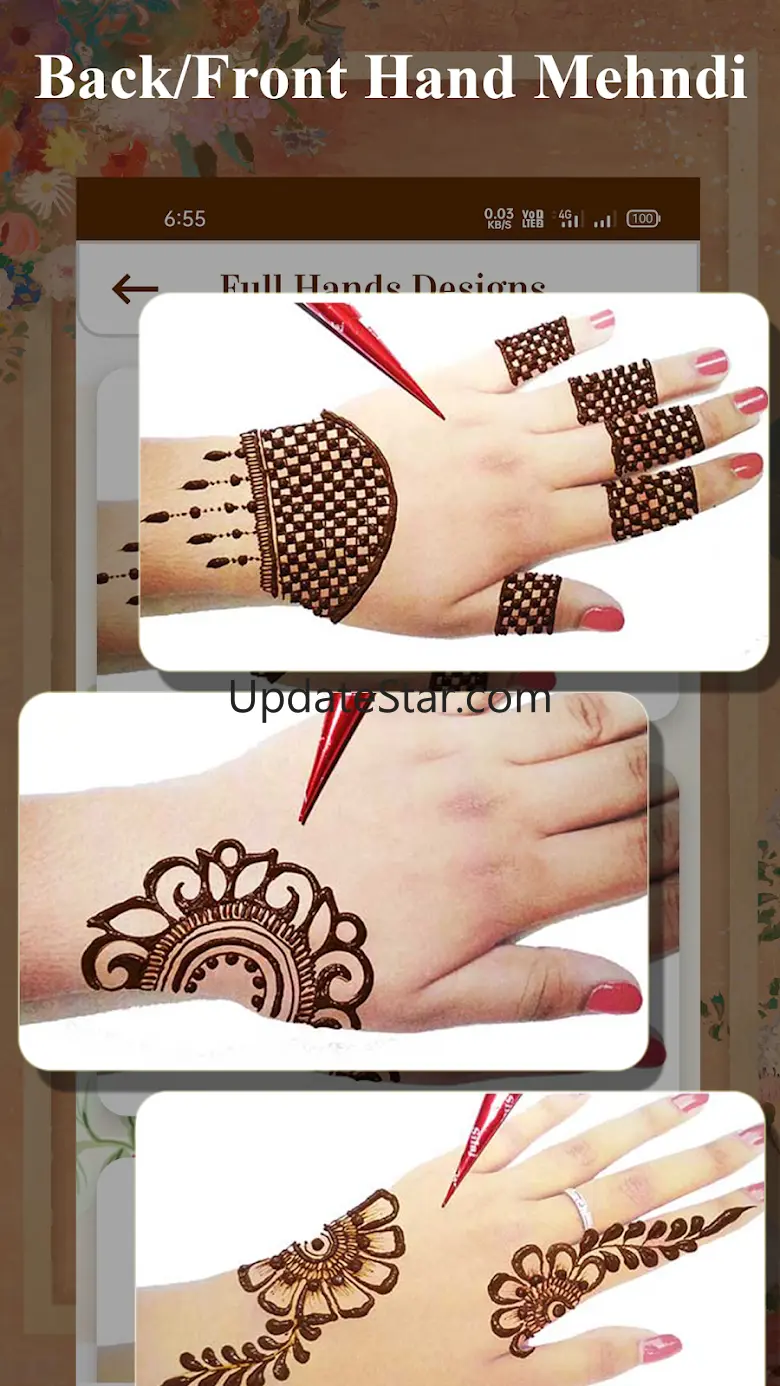 Mehndi Design 2024 Easy Simple 3.9