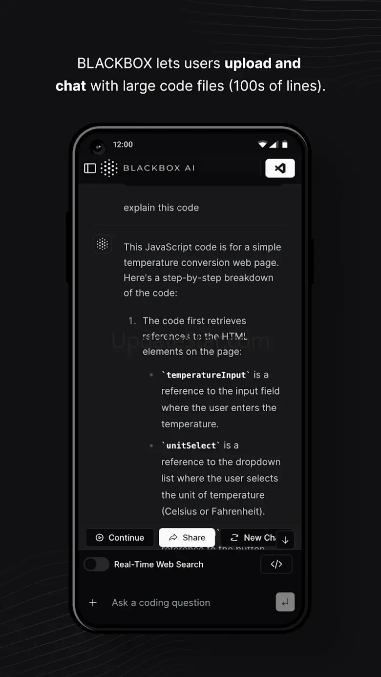 Blackbox AI Code Chat 3.1.8