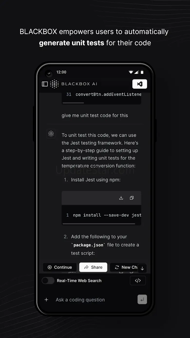 Blackbox AI Code Chat 3.1.8