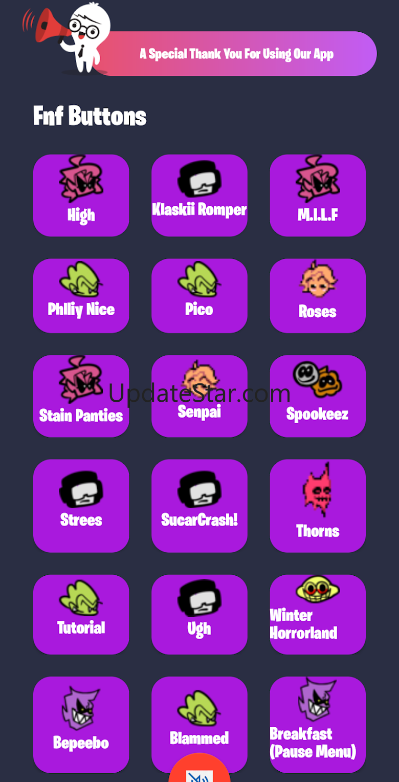 Soundboard For FNF Music  (Fri 1.1213