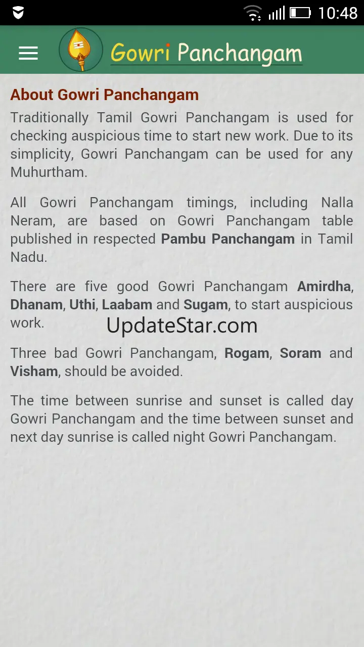 Gowri Panchangam 2.0.2