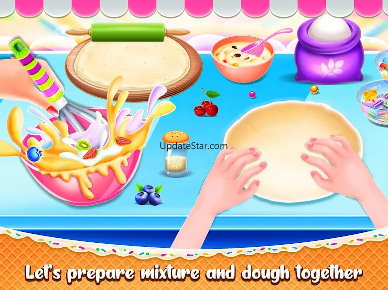 Sweet unicorn cake bakery chef 1.0.20