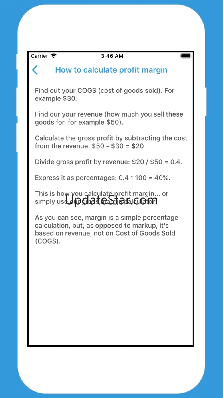 Margin and Markup Calculator + 2.0.0
