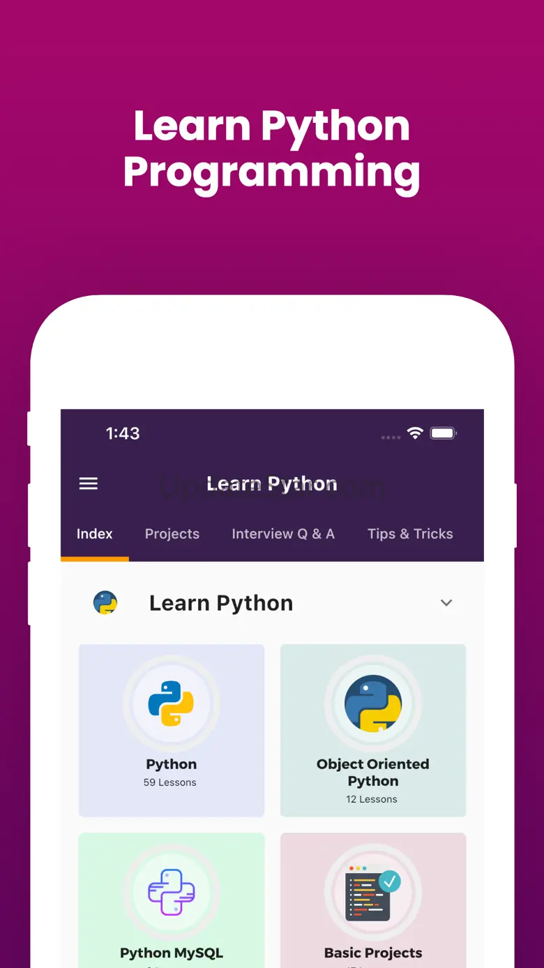 Learn Python Development 1.4.0