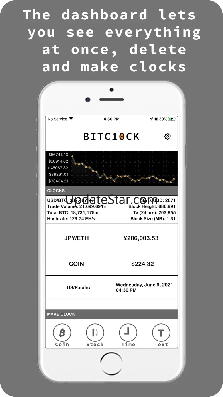 Bitcoin BlockClock App & Clock 2.27