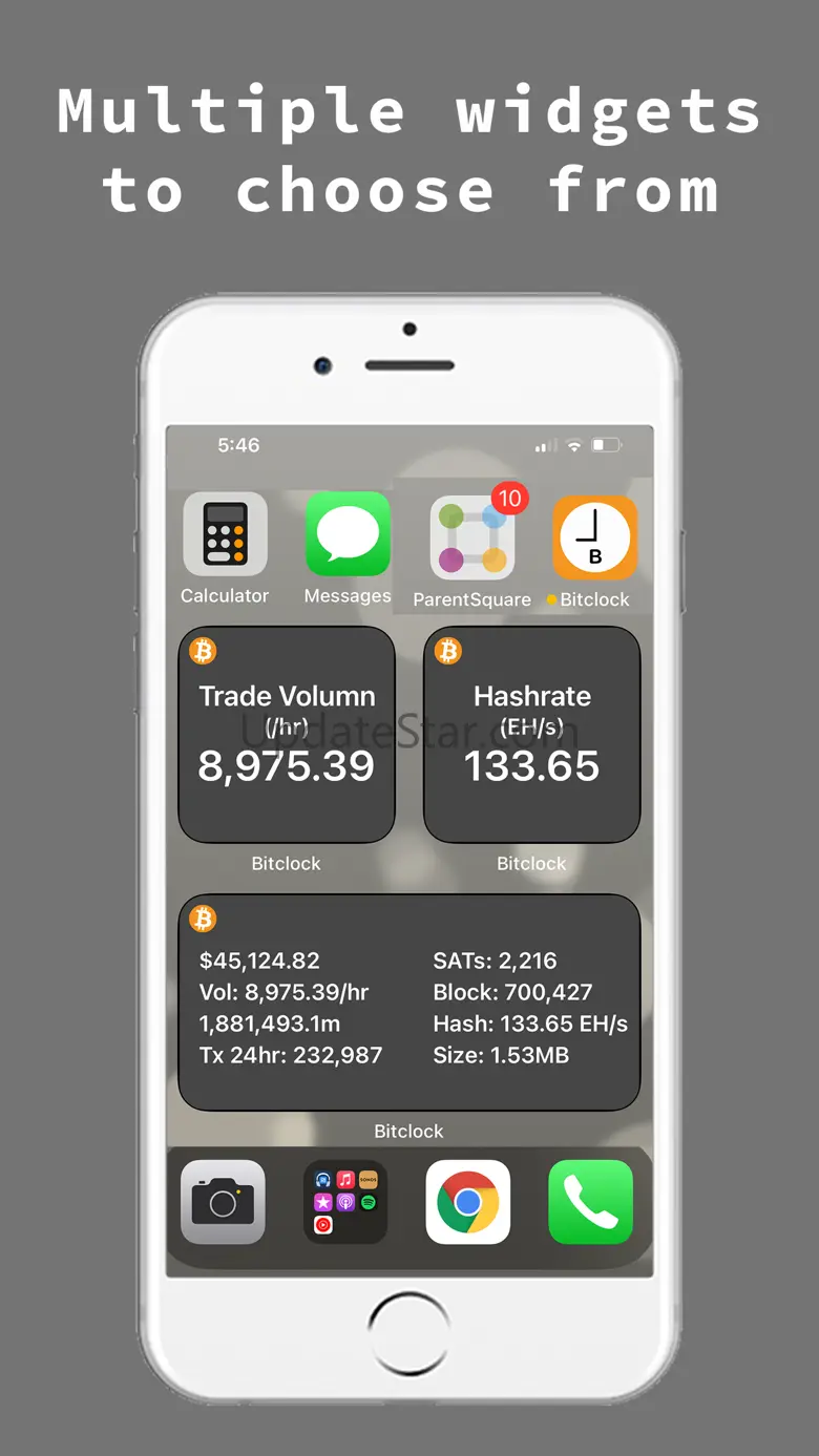Bitcoin BlockClock App & Clock 2.27